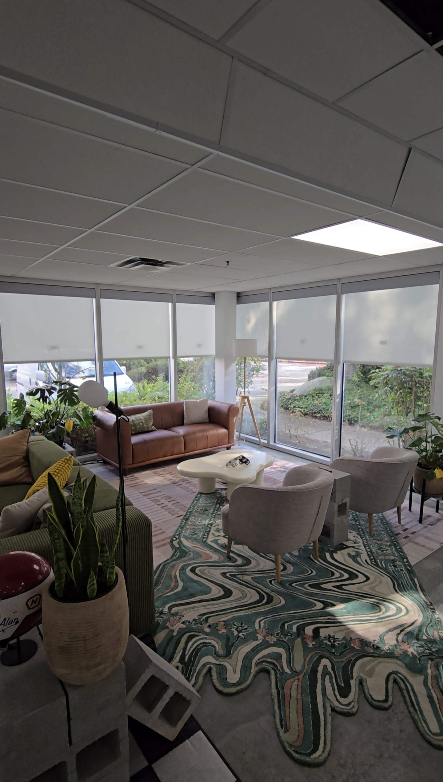 Commercial Office Motorized Blinds