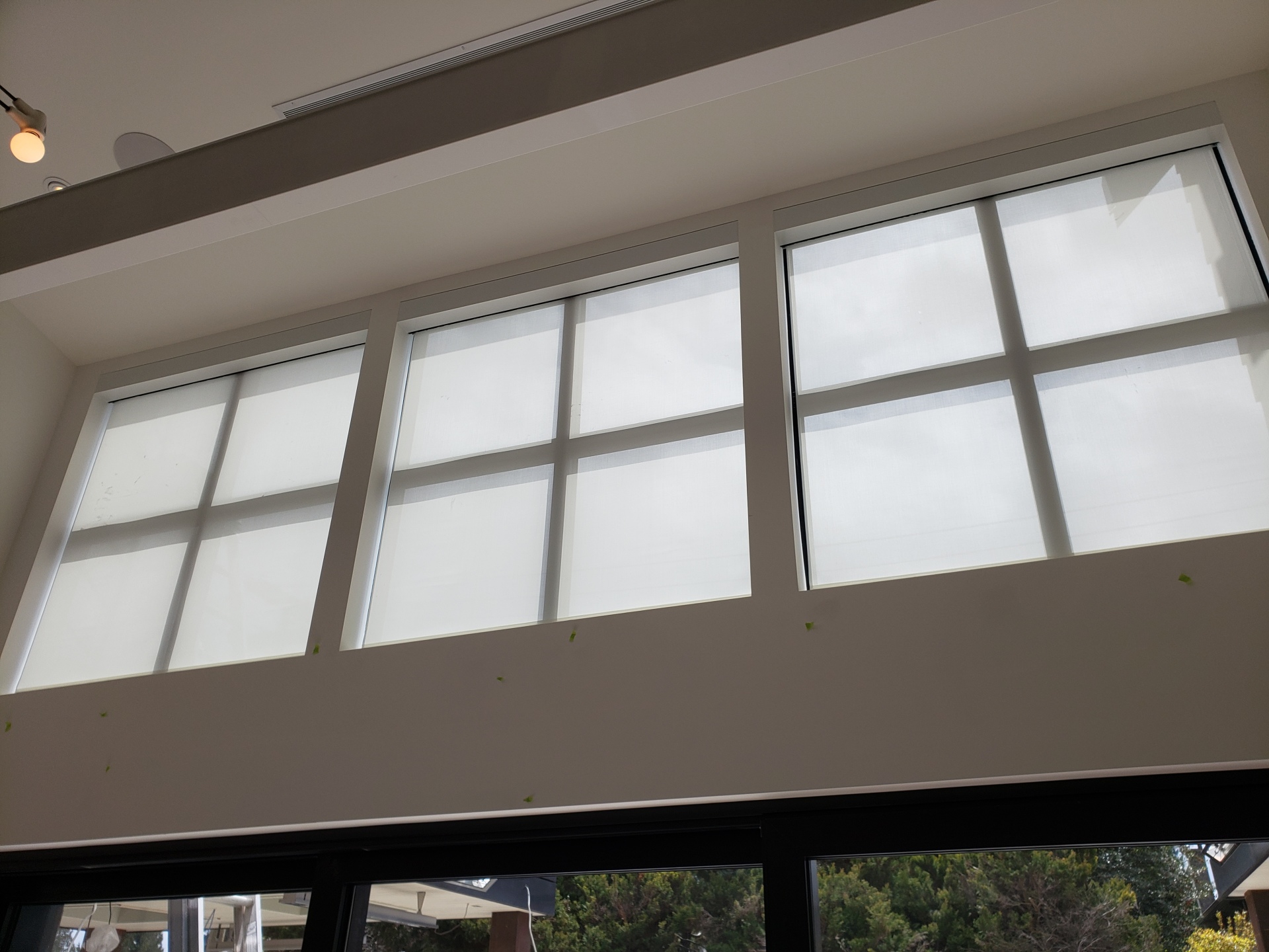 Extra Tall Lutron Motorized Roller Shades In North Vancouver image 3