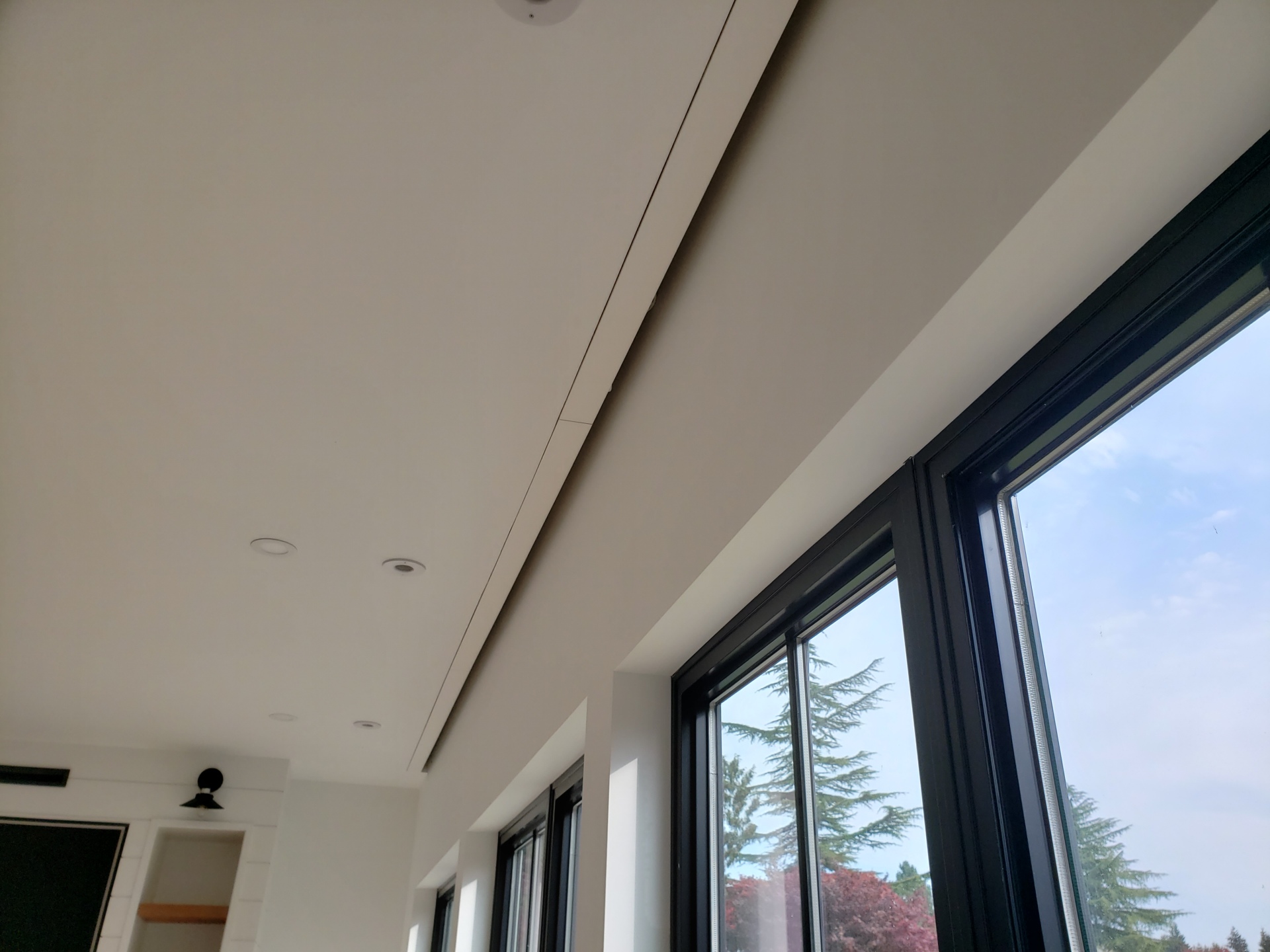 Maple Ridge Lutron Recessed Motorized Roller Shades image 3